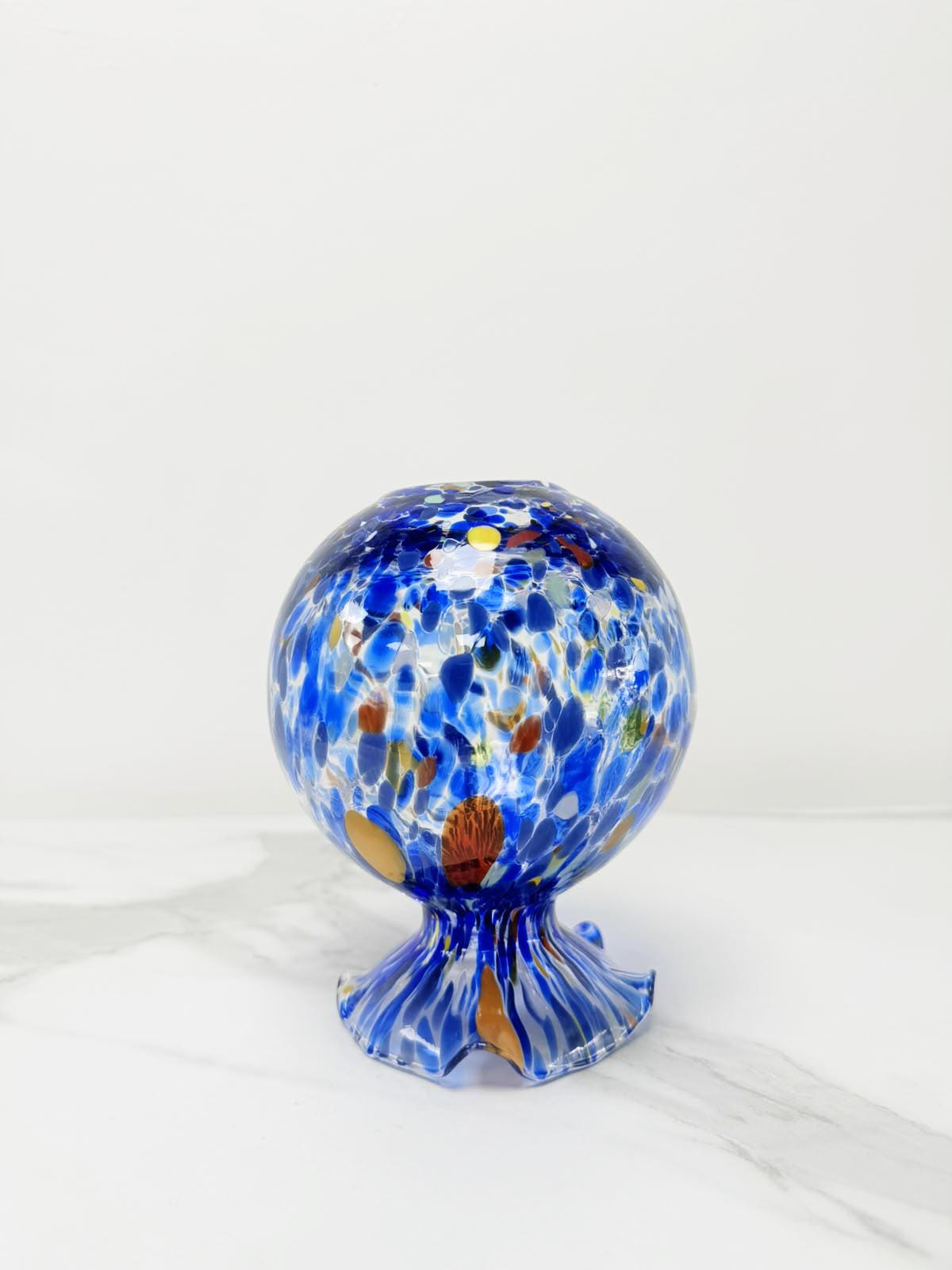 Murano Glass Vase | Certified Murano Glass | Made in Italy | Decorative Vase | Collection Smeraldo