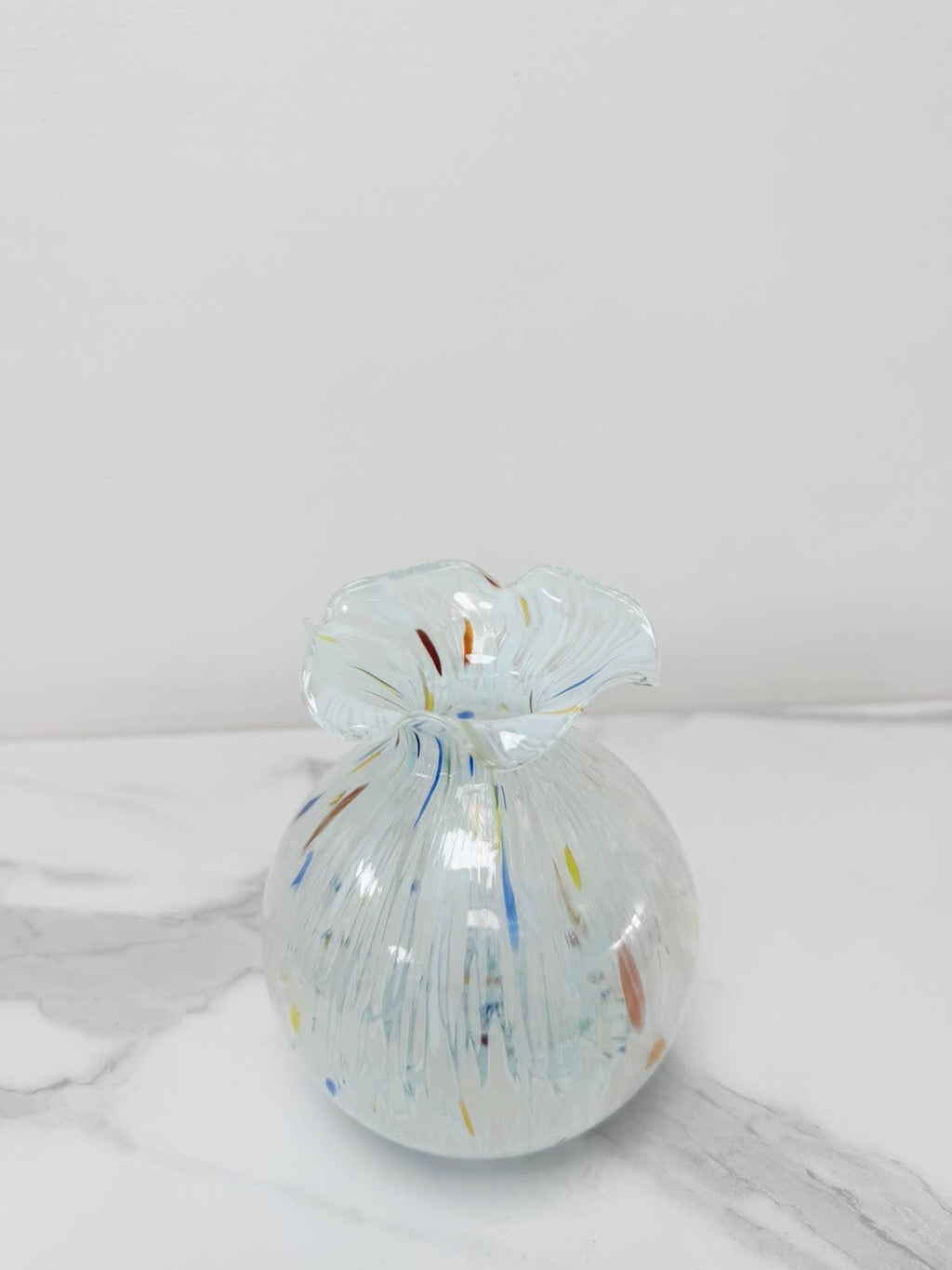 Murano Glass Vase | Certified Murano Glass | Made in Italy | Decorative Vase | Collection Smeraldo