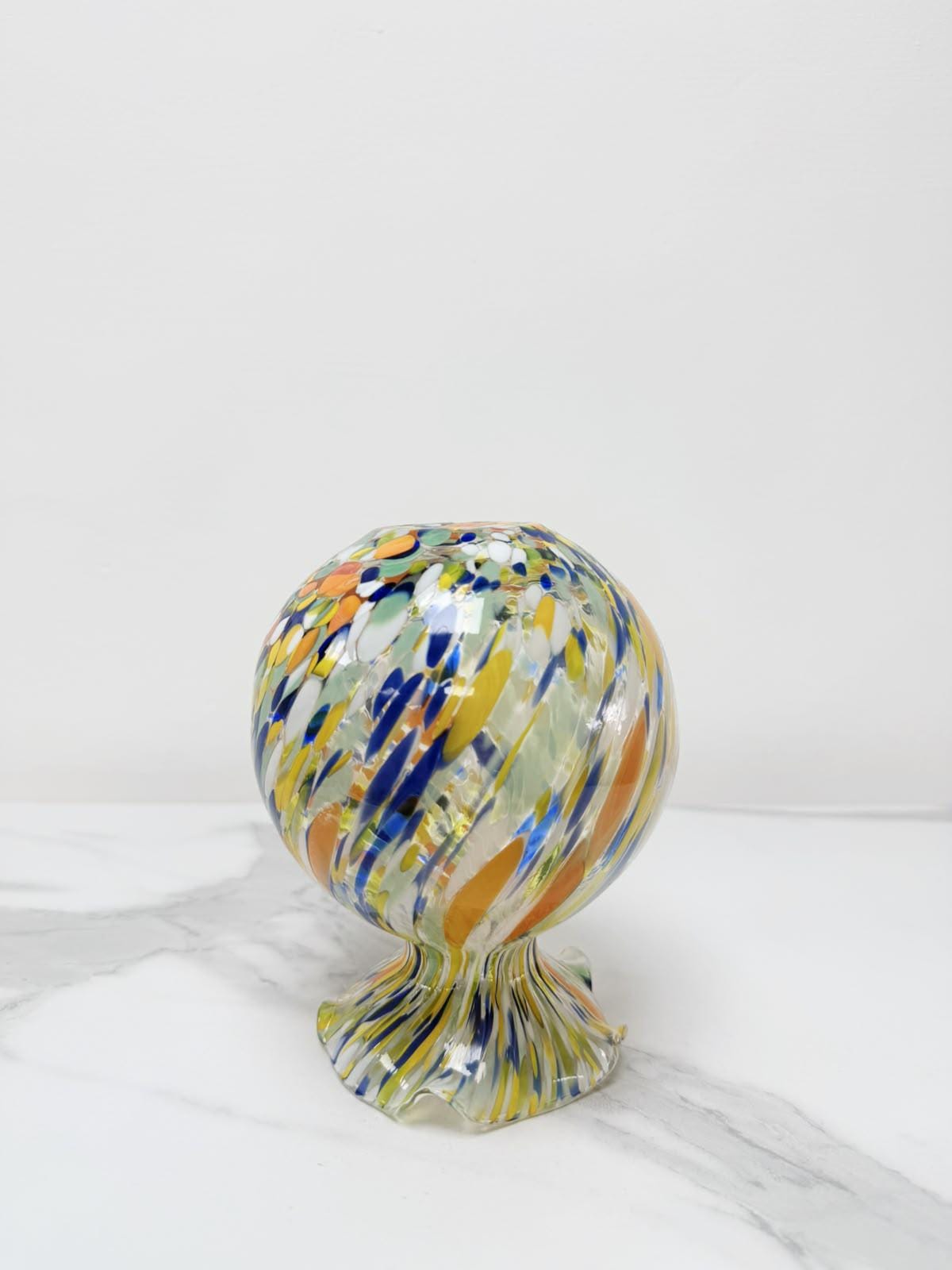 Murano Glass Vase | Certified Murano Glass | Made in Italy | Decorative Vase | Collection Smeraldo