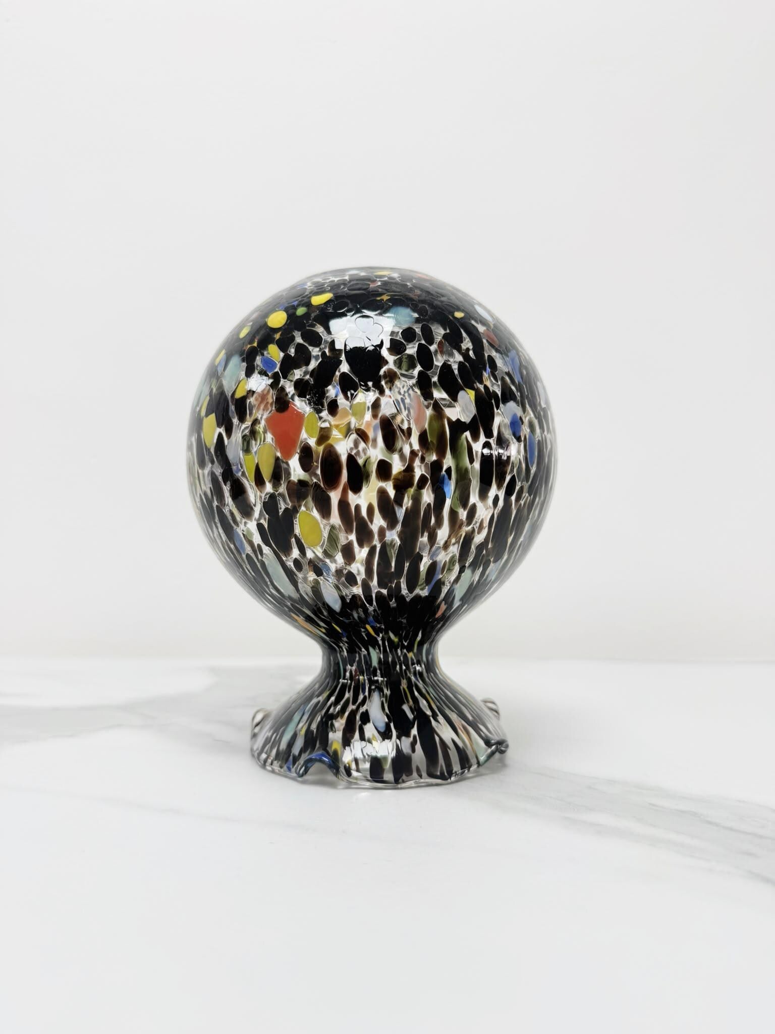Murano Glass Vase | Certified Murano Glass | Made in Italy | Decorative Vase | Collection Smeraldo