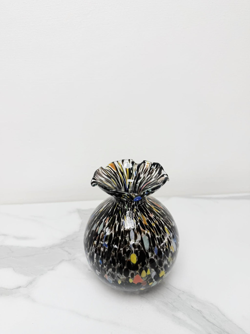 Murano Glass Vase | Certified Murano Glass | Made in Italy | Decorative Vase | Collection Smeraldo