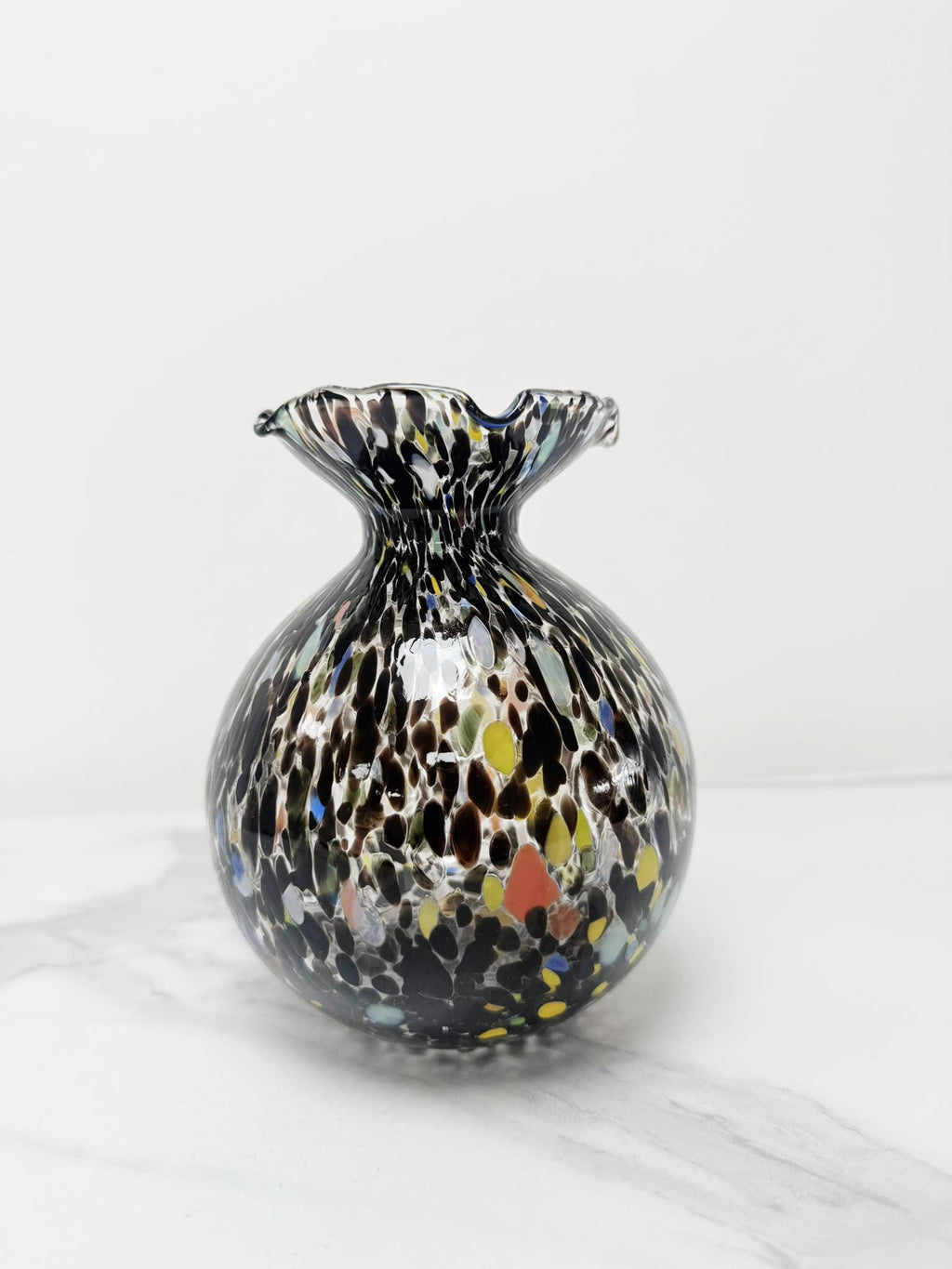 Murano Glass Vase | Certified Murano Glass | Made in Italy | Decorative Vase | Collection Smeraldo