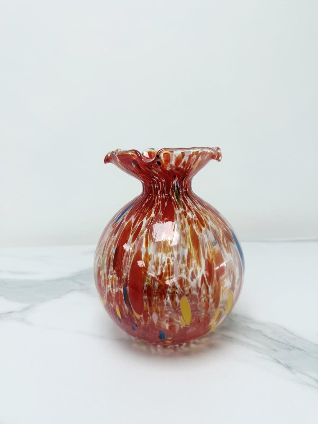 Murano Glass Vase | Certified Murano Glass | Made in Italy | Decorative Vase | Collection Smeraldo
