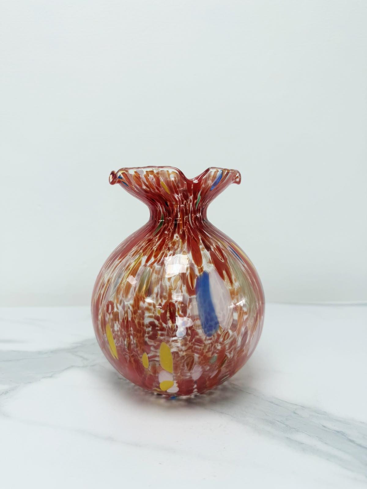 Murano Glass Vase | Certified Murano Glass | Made in Italy | Decorative Vase | Collection Smeraldo
