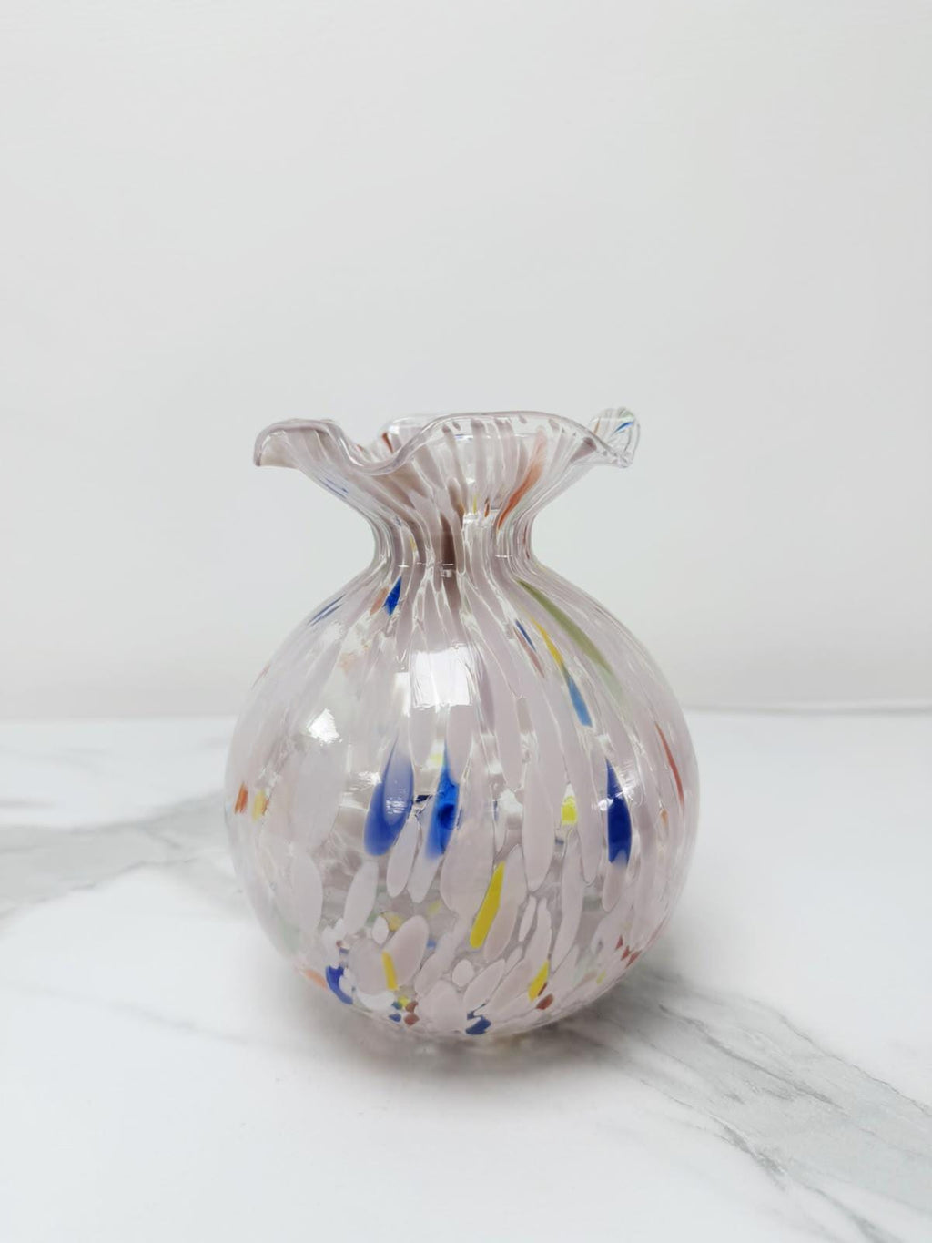Murano Glass Vase | Certified Murano Glass | Made in Italy | Decorative Vase | Collection Smeraldo
