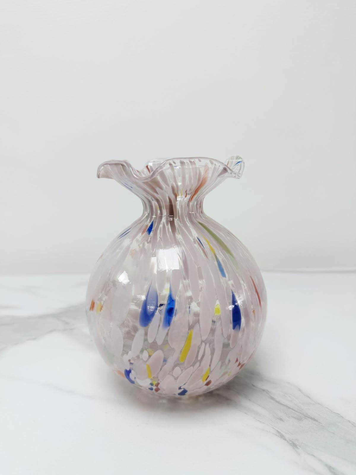Murano Glass Vase | Certified Murano Glass | Made in Italy | Decorative Vase | Collection Smeraldo