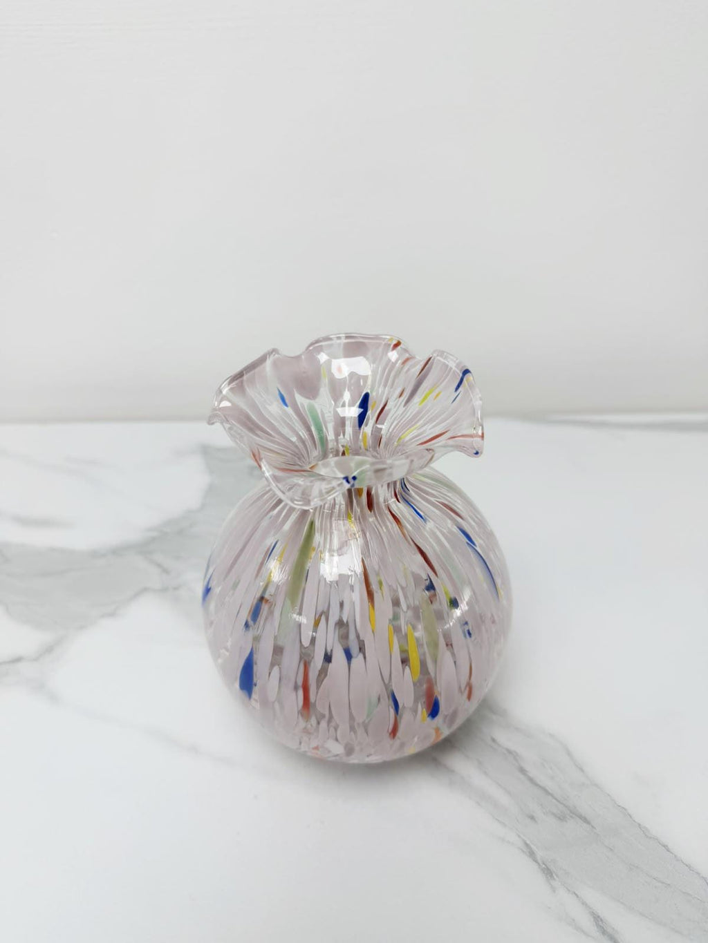 Murano Glass Vase | Certified Murano Glass | Made in Italy | Decorative Vase | Collection Smeraldo