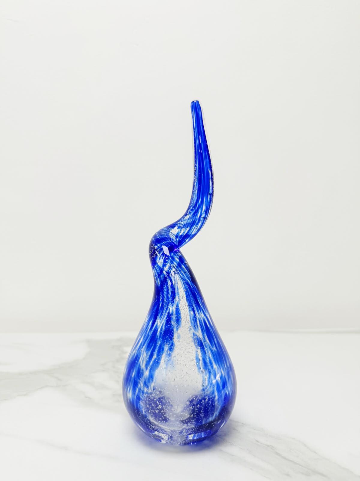 Murano Glass Lucky Horn | Certified Murano Glass | Made in Italy | Italian Good Luck Charm | Medio