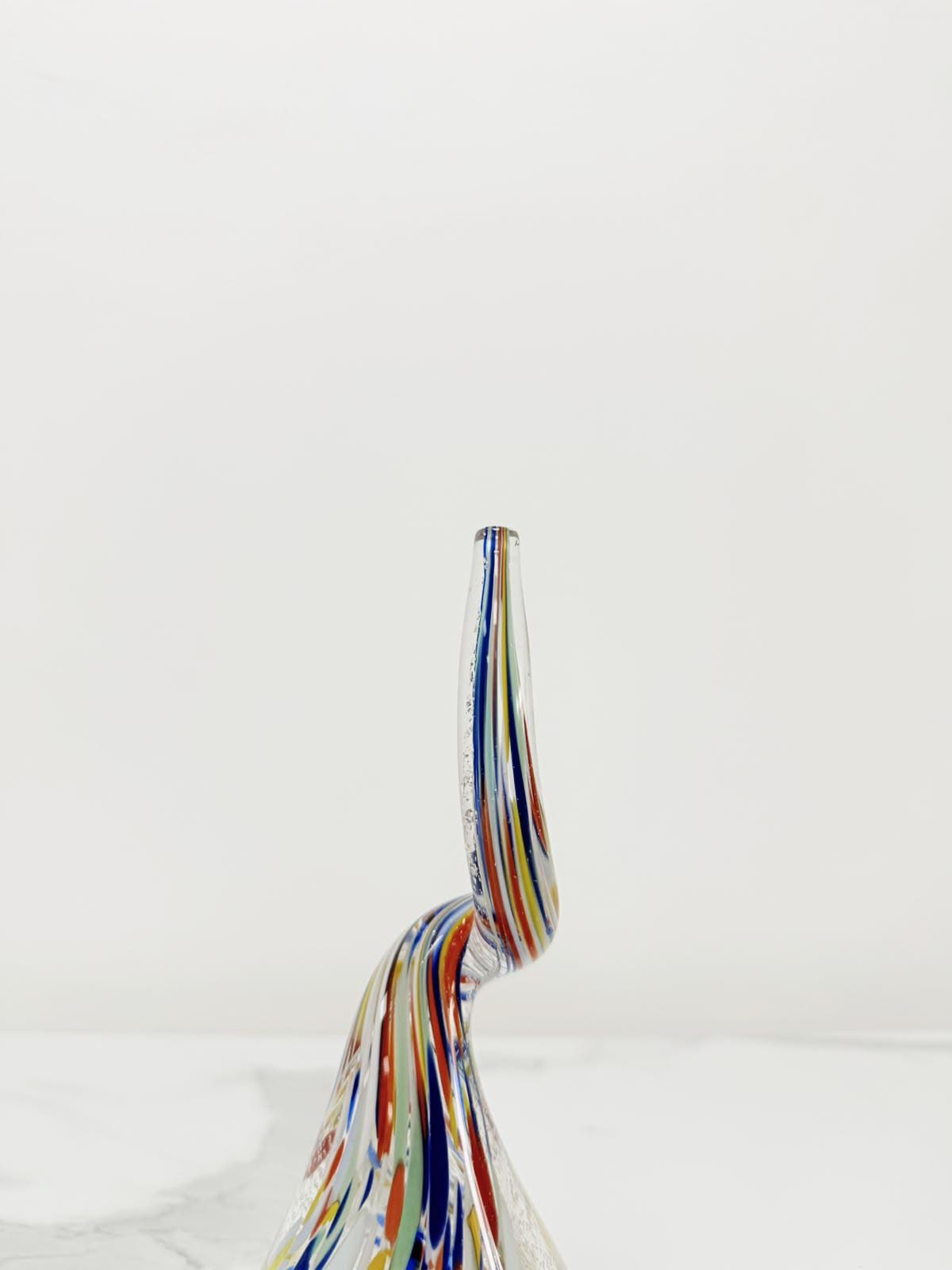 Murano Glass Lucky Horn | Certified Murano Glass | Made in Italy | Italian Good Luck Charm | Medio