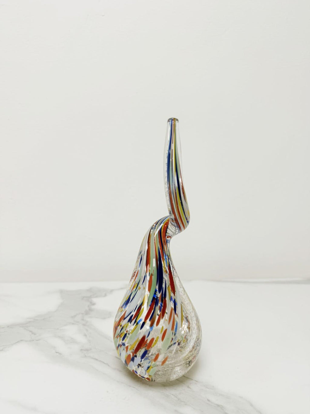 Murano Glass Lucky Horn | Certified Murano Glass | Made in Italy | Italian Good Luck Charm | Medio