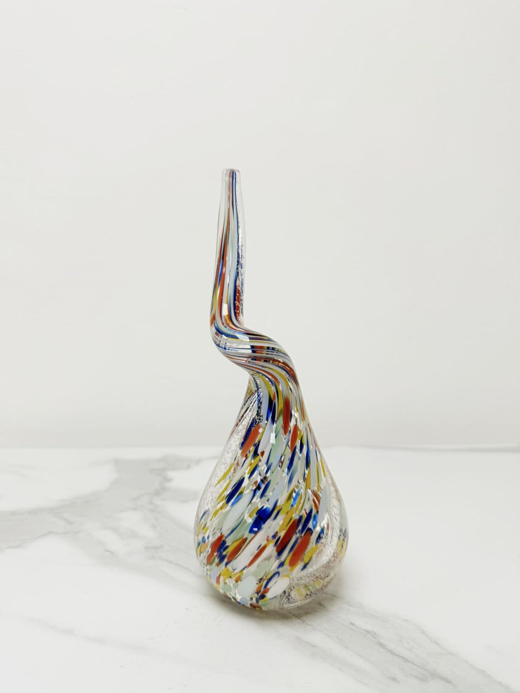 Murano Glass Lucky Horn | Certified Murano Glass | Made in Italy | Italian Good Luck Charm | Medio
