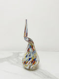 Murano Glass Lucky Horn | Certified Murano Glass | Made in Italy | Italian Good Luck Charm | Medio