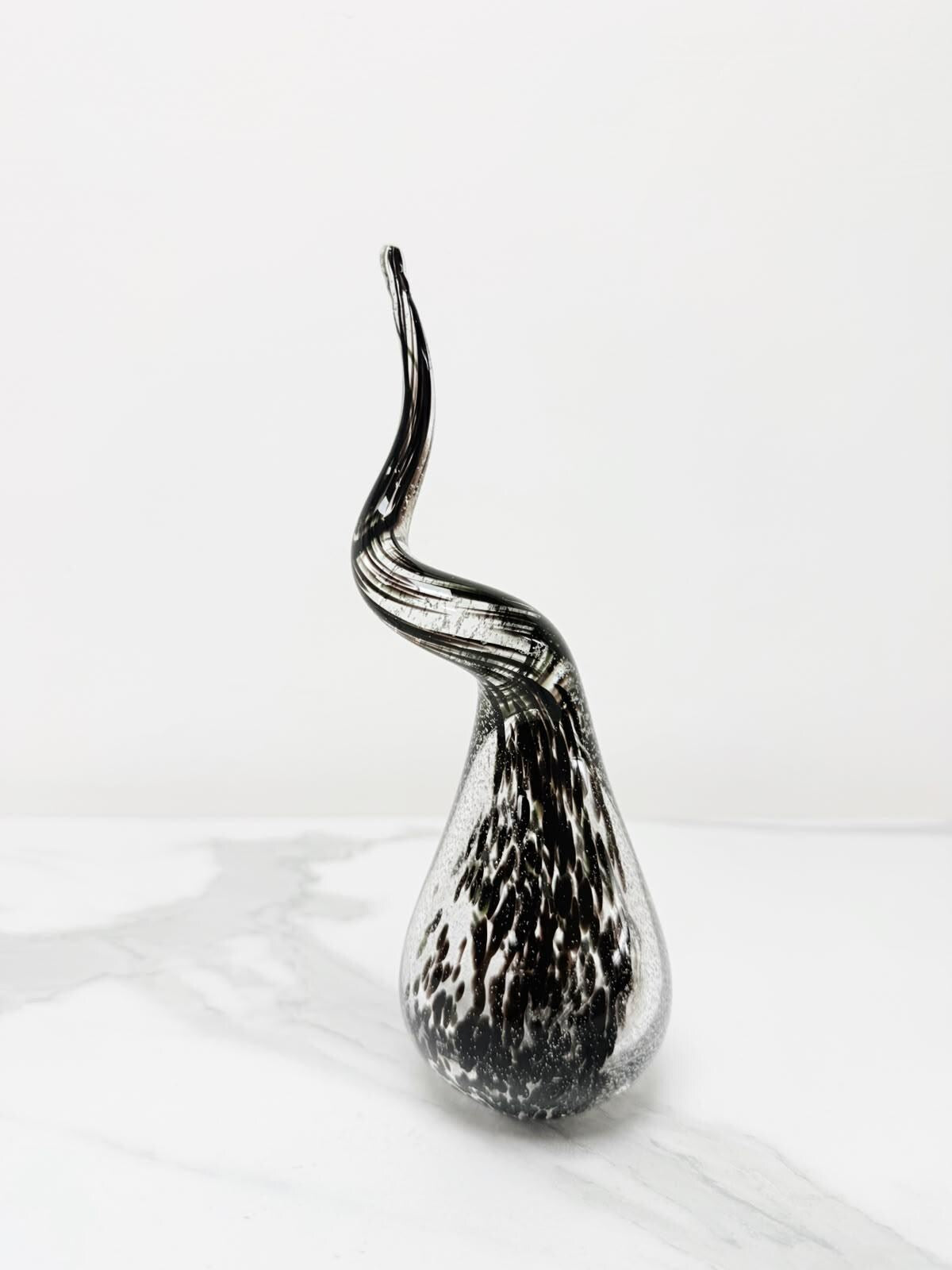 Murano Glass Lucky Horn | Certified Murano Glass | Made in Italy | Italian Good Luck Charm | Medio