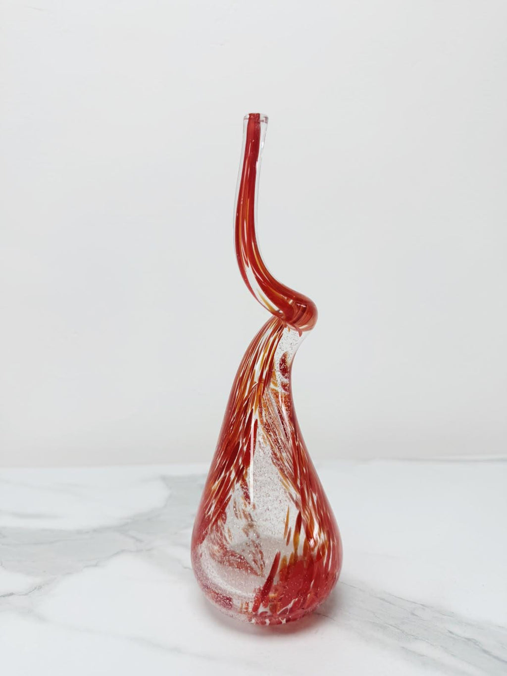 Murano Glass Lucky Horn | Certified Murano Glass | Made in Italy | Italian Good Luck Charm | Medio