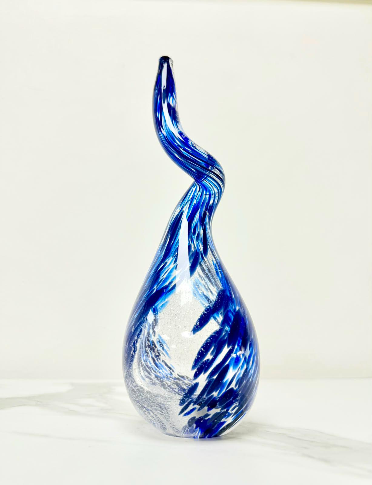 Murano Glass Lucky Horn | Certified Murano Glass | Made in Italy | Italian Good Luck Charm | Grande