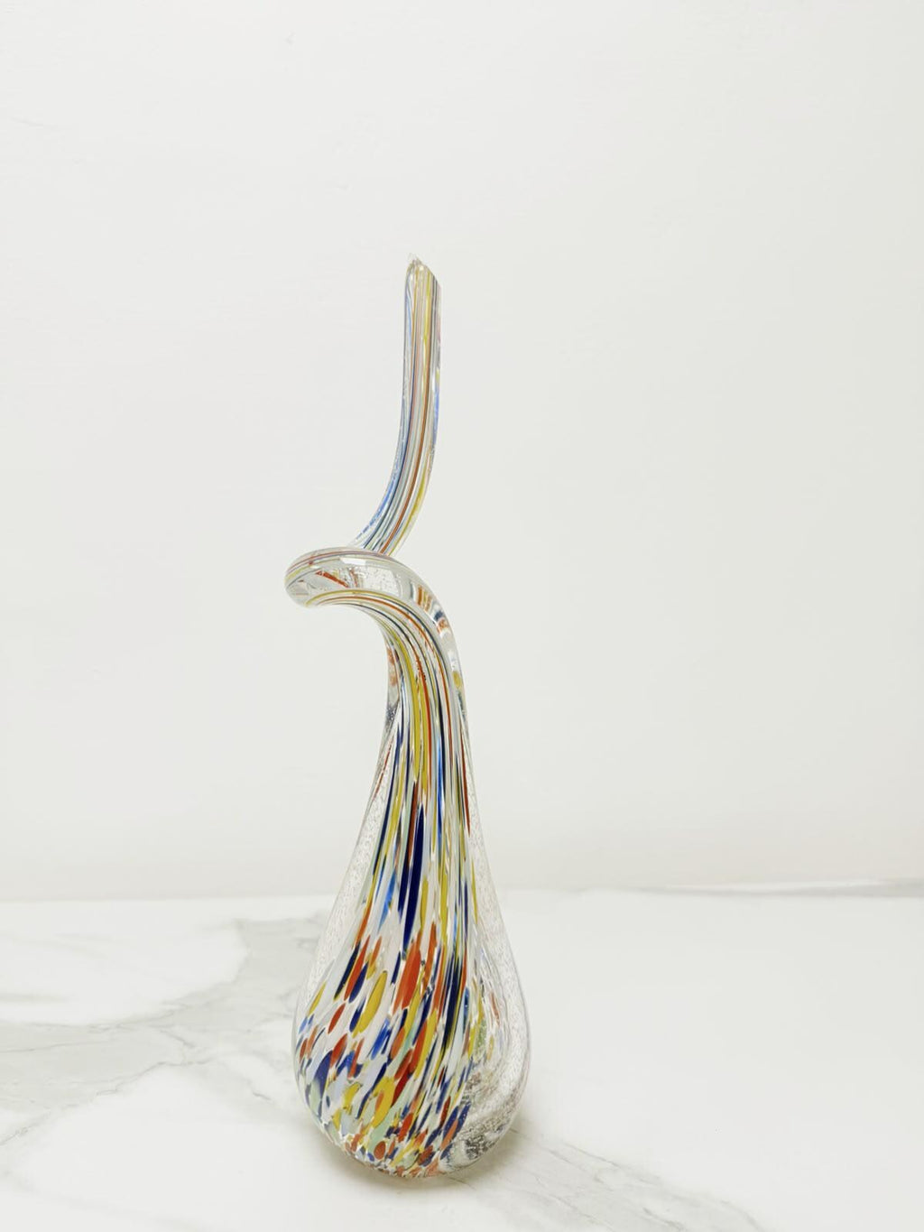 Murano Glass Lucky Horn | Certified Murano Glass | Made in Italy | Italian Good Luck Charm | Grande