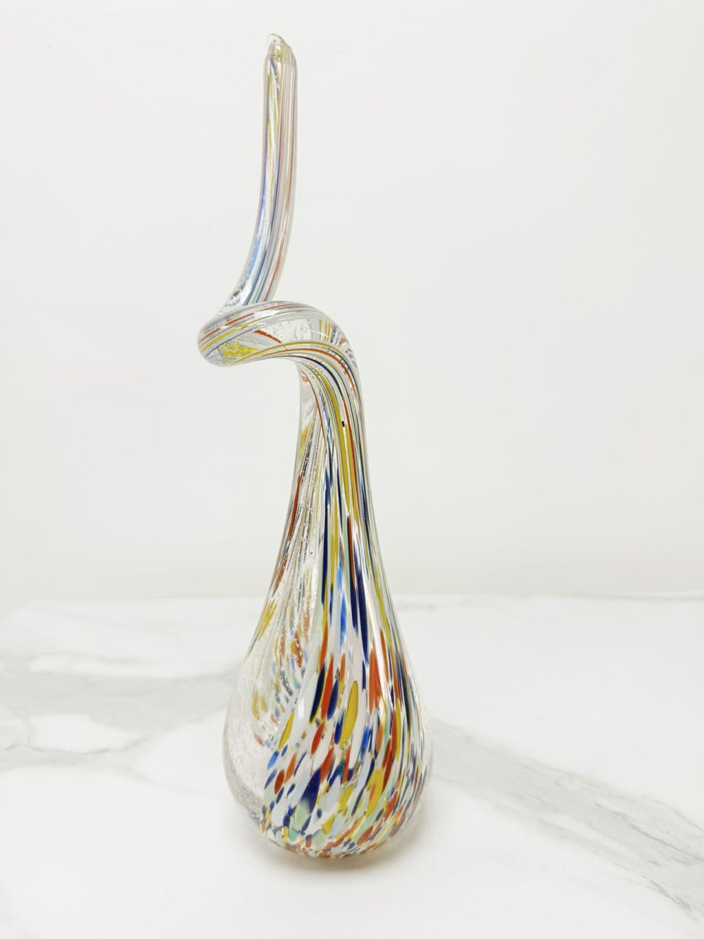 Murano Glass Lucky Horn | Certified Murano Glass | Made in Italy | Italian Good Luck Charm | Grande