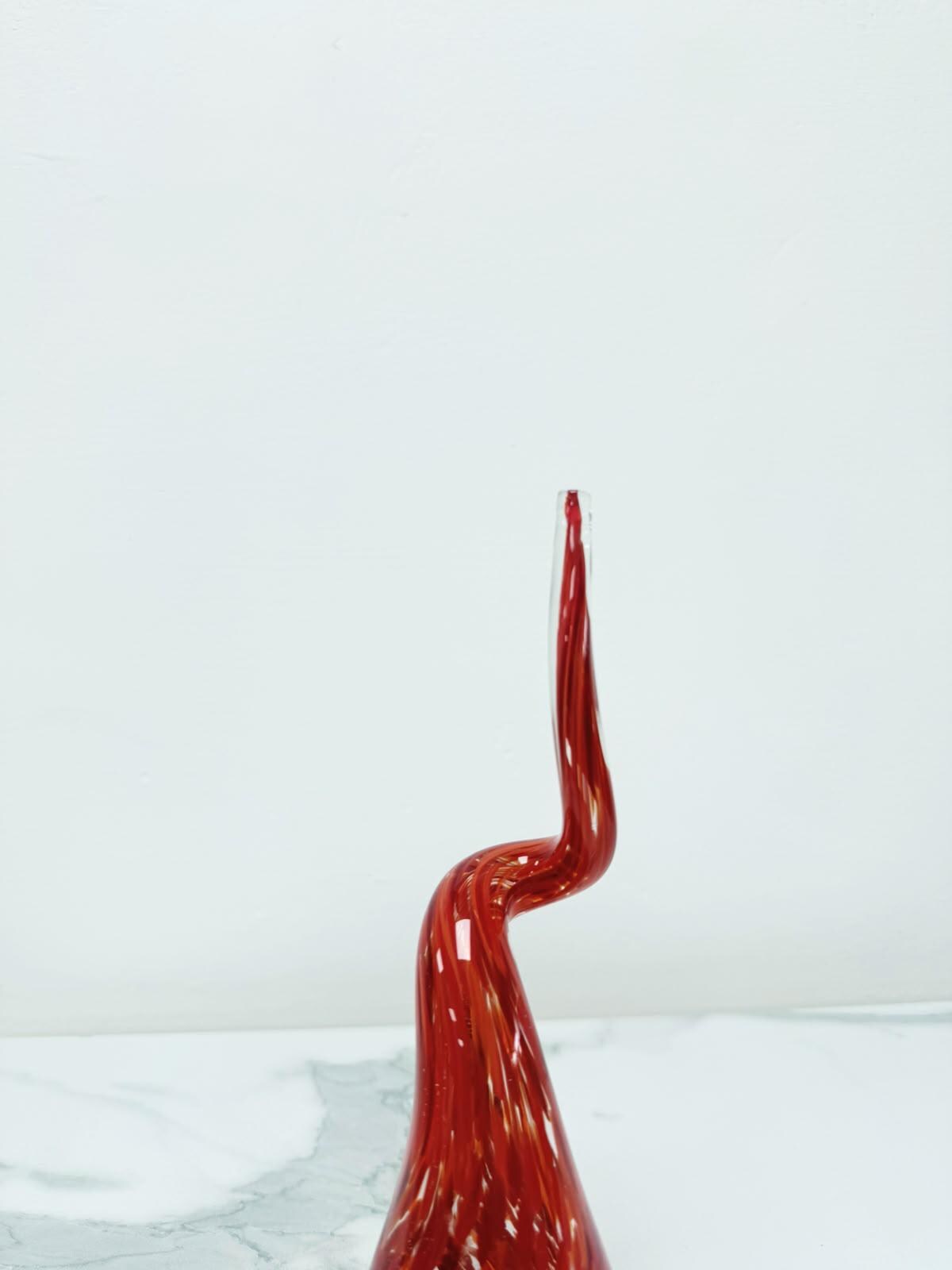 Murano Glass Lucky Horn | Certified Murano Glass | Made in Italy | Italian Good Luck Charm | Grande