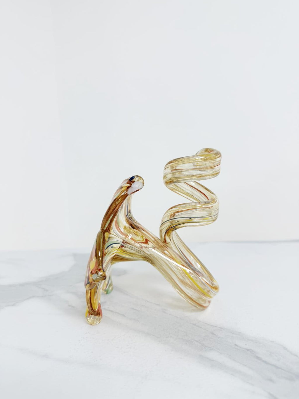 Murano Glass Flower Candle Holder | Certified Murano Glass | Made in Italy | Handmade | Collection 6 Petali