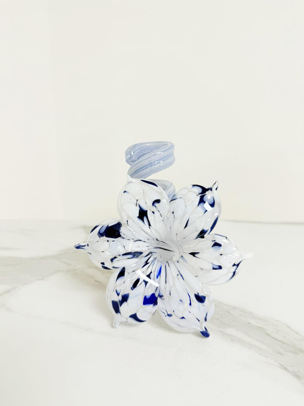Murano Glass Flower Candle Holder | Certified Murano Glass | Made in Italy | Handmade | Collection 6 Petali