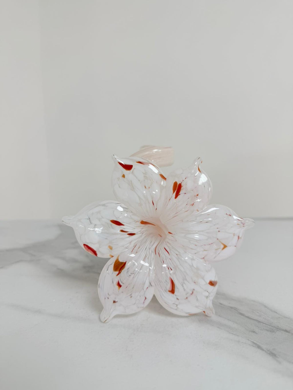 Murano Glass Flower Candle Holder | Certified Murano Glass | Made in Italy | Handmade | Collection 6 Petali