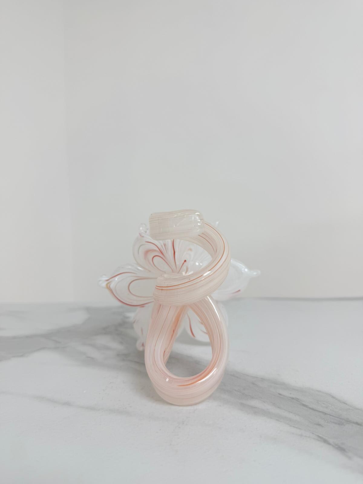Murano Glass Flower Candle Holder | Certified Murano Glass | Made in Italy | Handmade | Collection 6 Petali