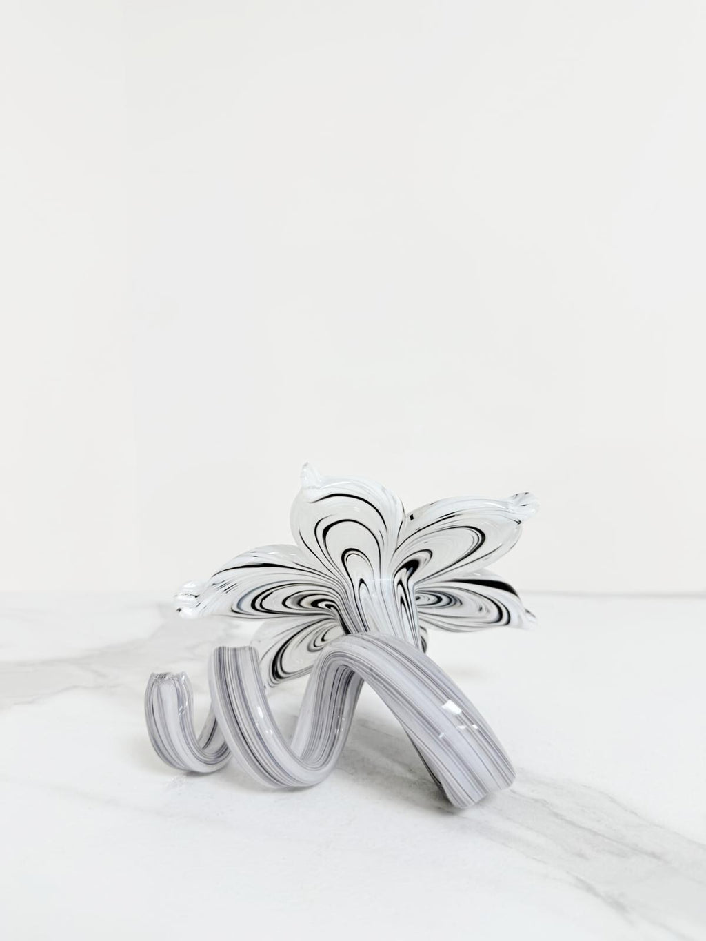 Murano Glass Flower Candle Holder | Certified Murano Glass | Made in Italy | Handmade | Collection 6 Petali