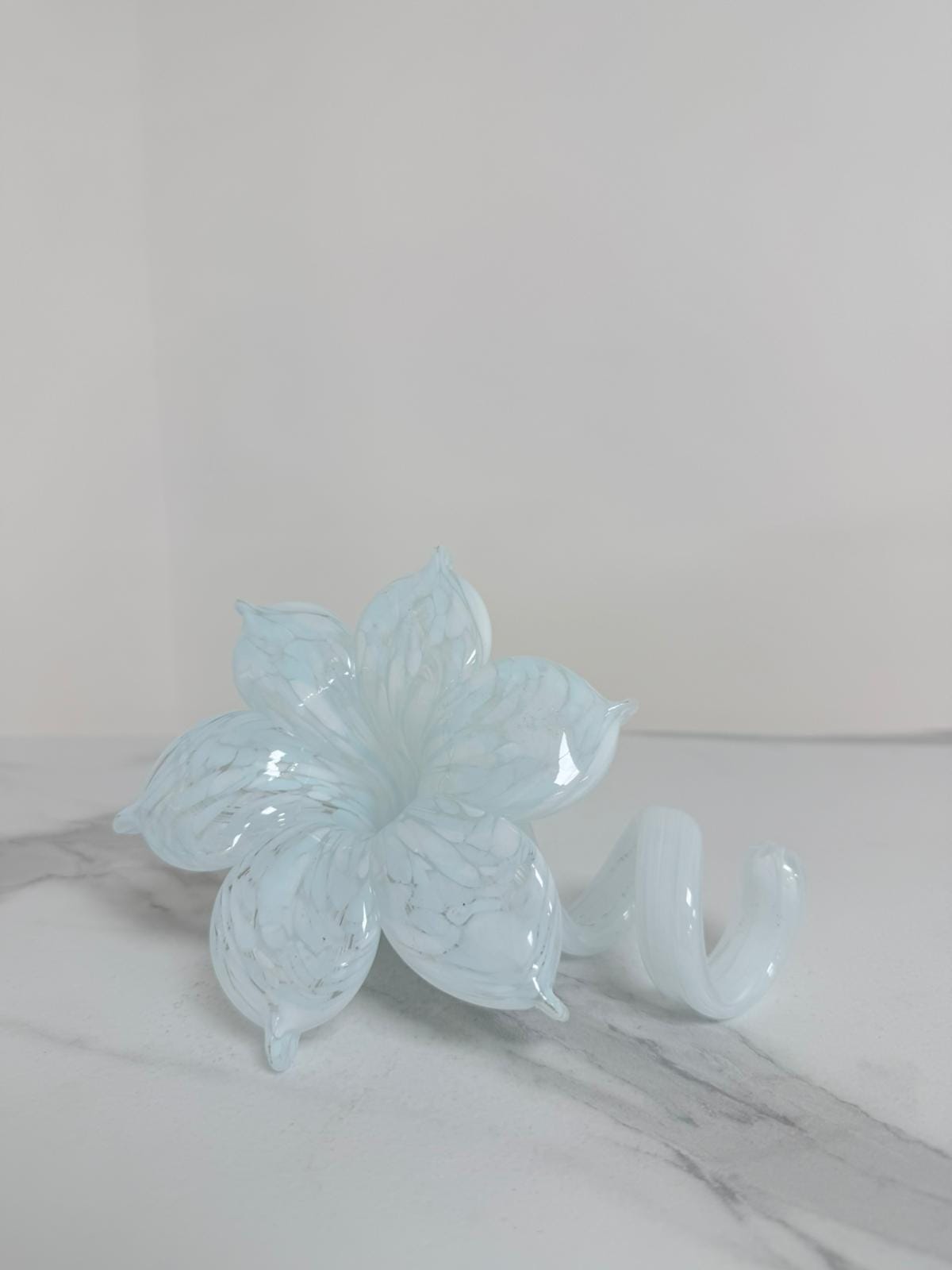 Murano Glass Flower Candle Holder | Certified Murano Glass | Made in Italy | Handmade | Collection 6 Petali