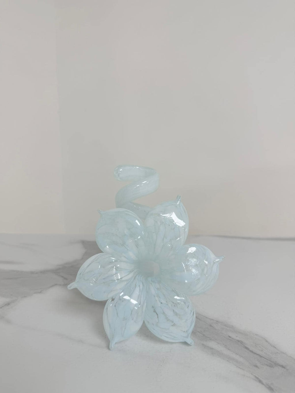 Murano Glass Flower Candle Holder | Certified Murano Glass | Made in Italy | Handmade | Collection 6 Petali