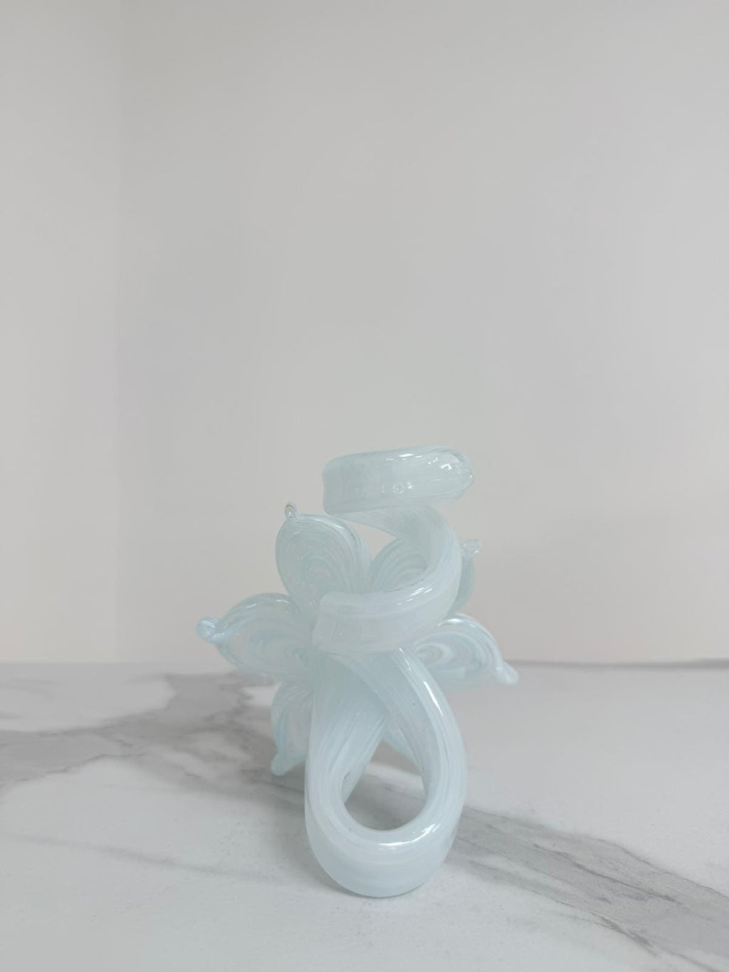 Murano Glass Flower Candle Holder | Certified Murano Glass | Made in Italy | Handmade | Collection 6 Petali