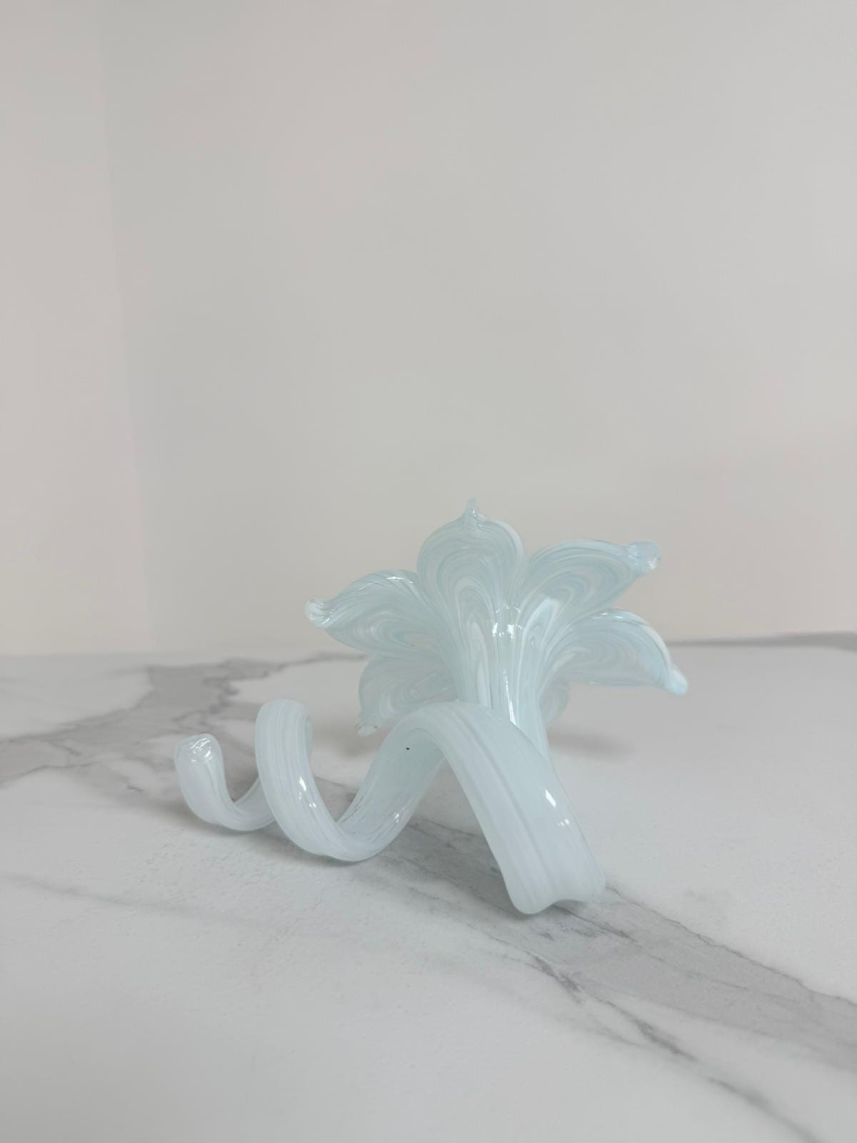 Murano Glass Flower Candle Holder | Certified Murano Glass | Made in Italy | Handmade | Collection 6 Petali