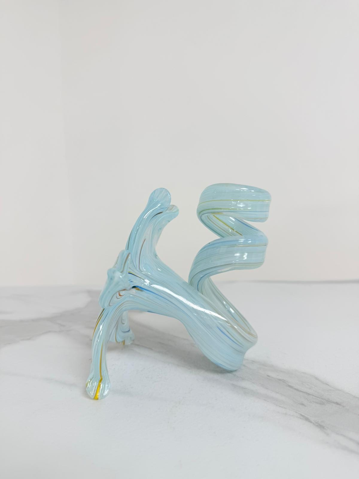 Murano Glass Flower Candle Holder | Certified Murano Glass | Made in Italy | Handmade | Collection 6 Petali