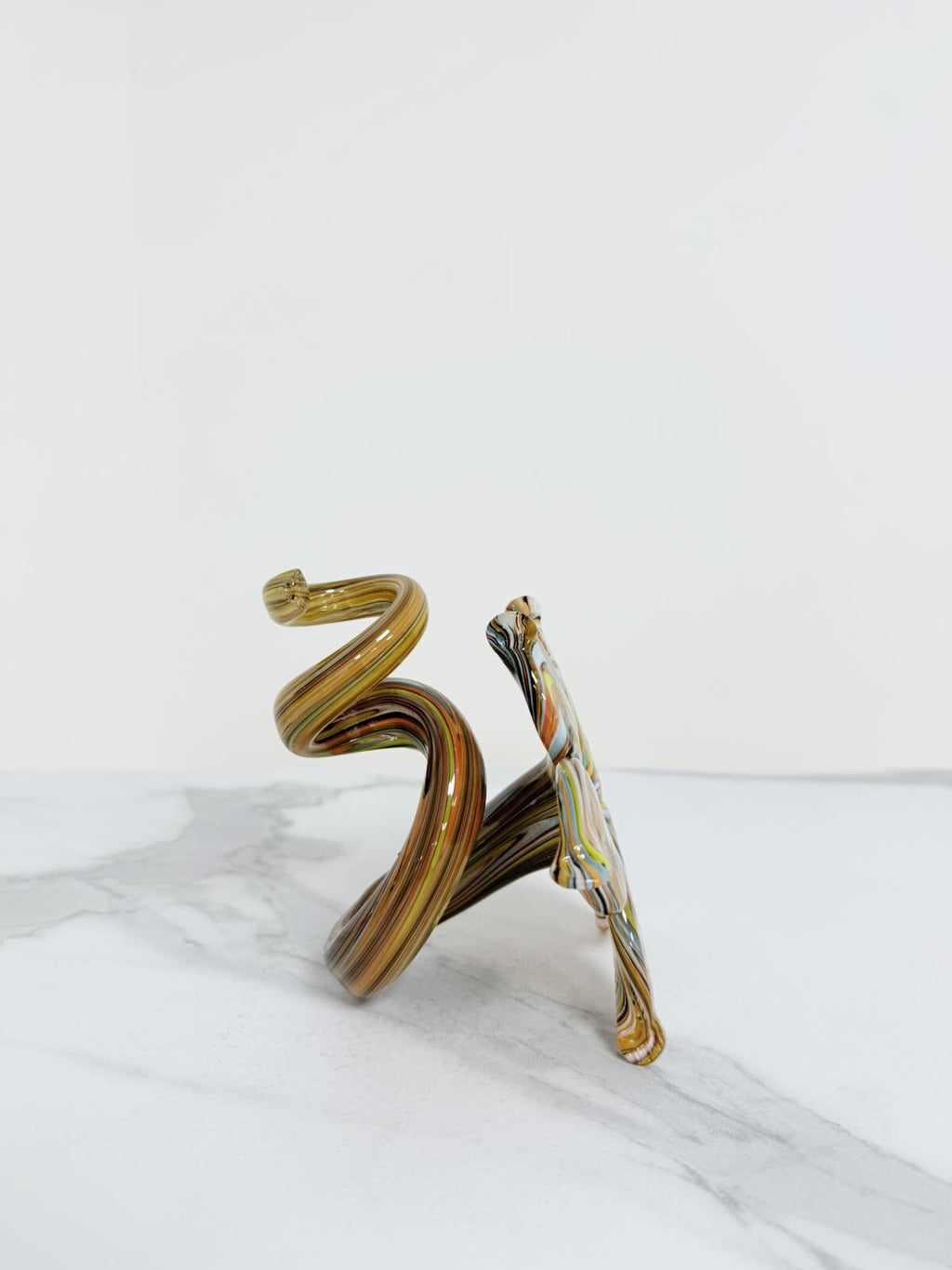 Murano Glass Flower Candle Holder | Certified Murano Glass | Made in Italy | Handmade | Collection 6 Petali