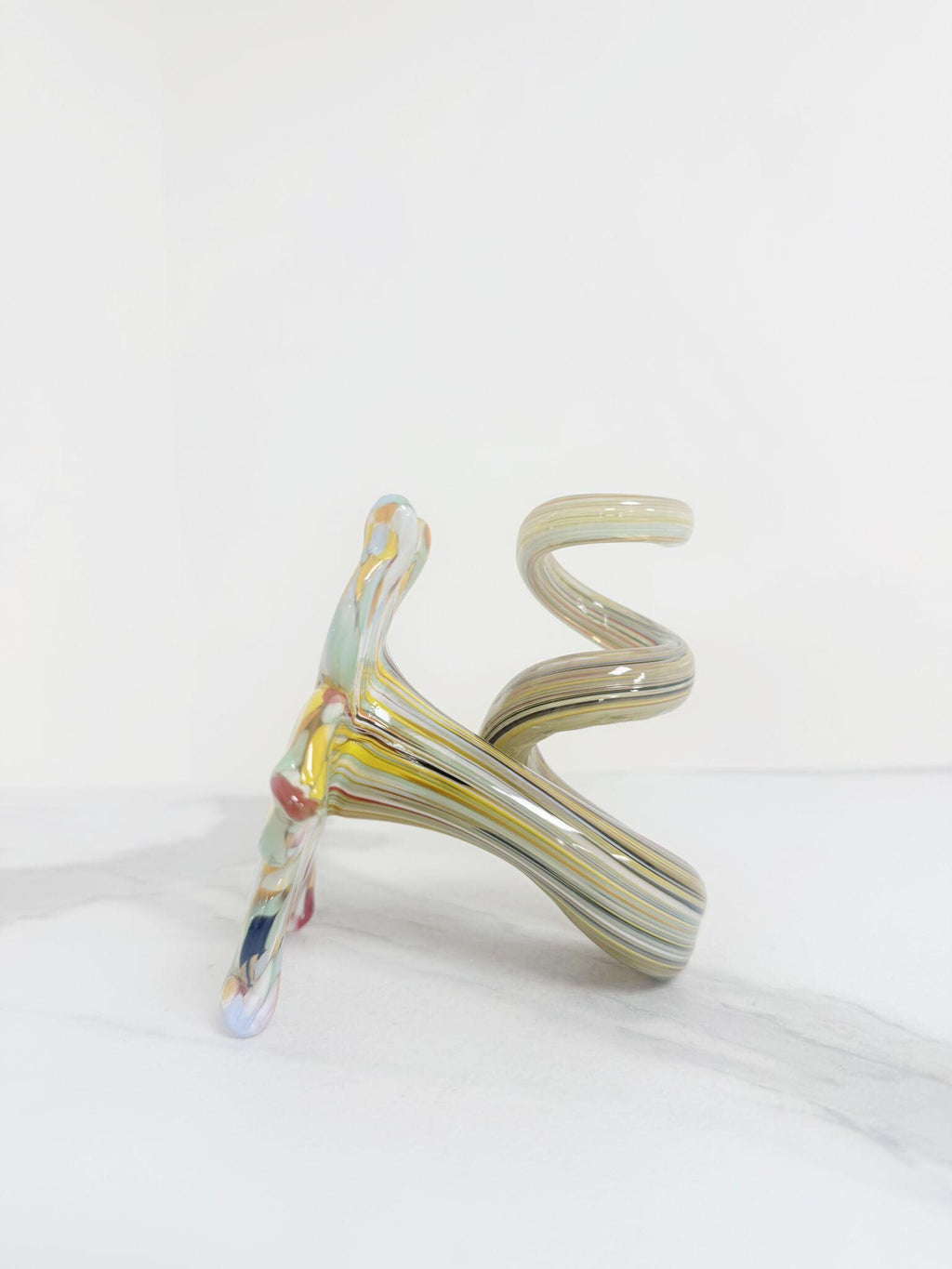 Murano Glass Flower Candle Holder | Certified Murano Glass | Made in Italy | Handmade | Collection 6 Petali
