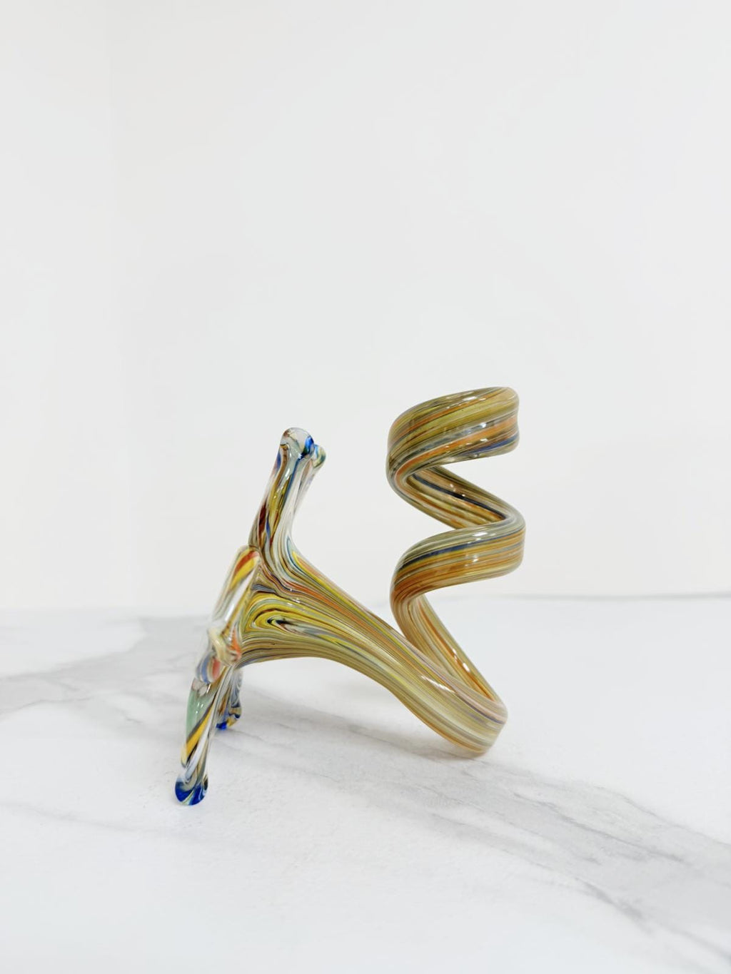 Murano Glass Flower Candle Holder | Certified Murano Glass | Made in Italy | Handmade | Collection 6 Petali