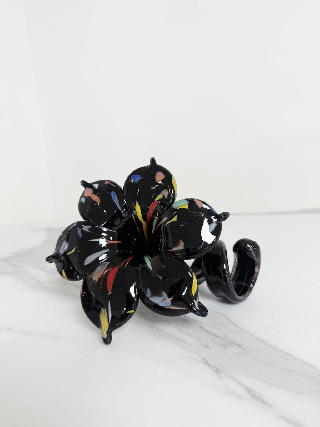 Murano Glass Flower Candle Holder | Certified Murano Glass | Made in Italy | Handmade | Collection 6 Petali