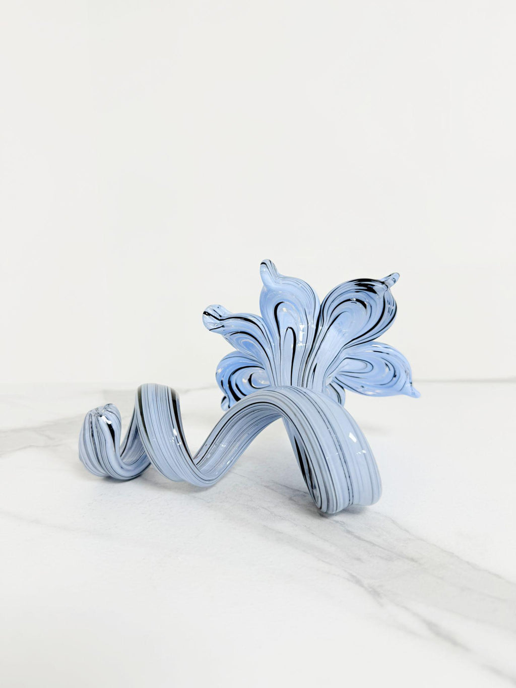 Murano Glass Flower Candle Holder | Certified Murano Glass | Made in Italy | Handmade | Collection 6 Petali