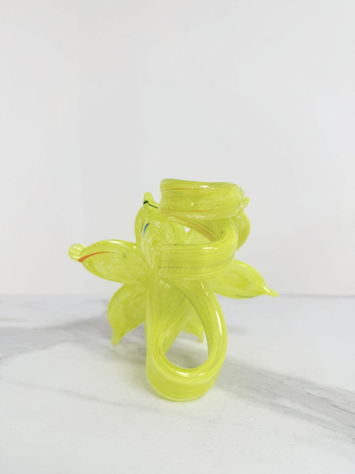 Murano Glass Flower Candle Holder | Certified Murano Glass | Made in Italy | Handmade | Collection 6 Petali
