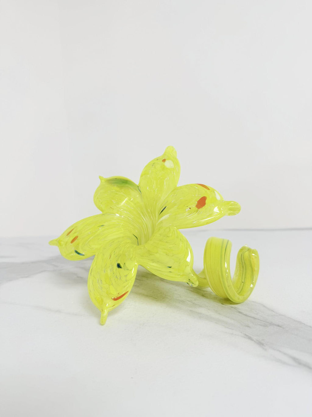 Murano Glass Flower Candle Holder | Certified Murano Glass | Made in Italy | Handmade | Collection 6 Petali