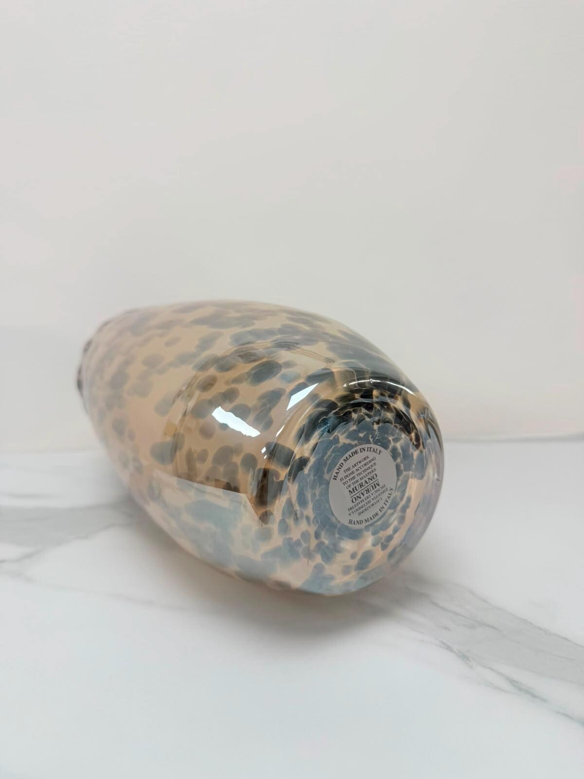 Murano Glass Vase | Certified Murano Glass | Made in Italy | Decorative Vase | Collection Siluro