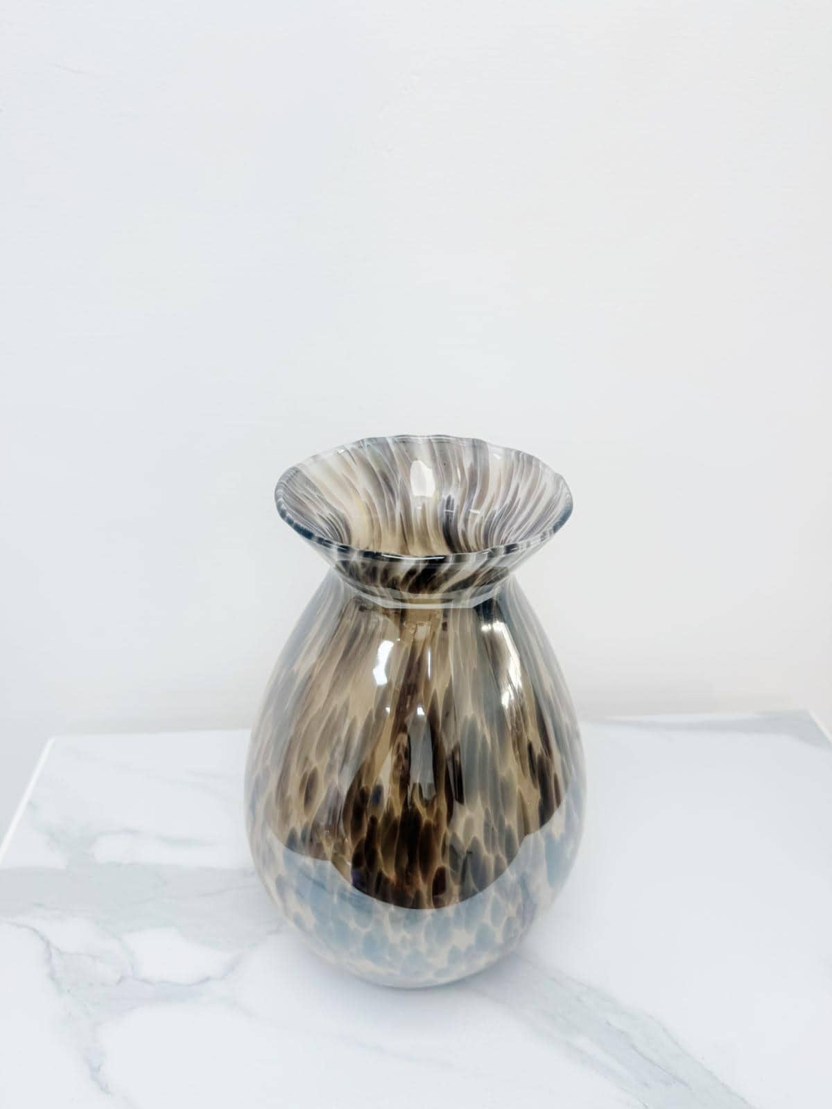 Murano Glass Vase | Certified Murano Glass | Made in Italy | Decorative Vase | Collection Vesuvio