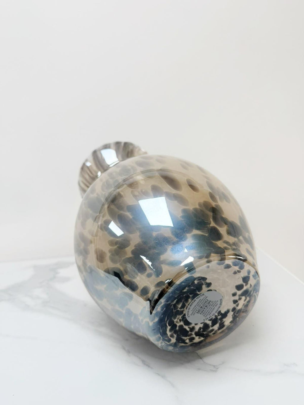 Murano Glass Vase | Certified Murano Glass | Made in Italy | Decorative Vase | Collection Vesuvio