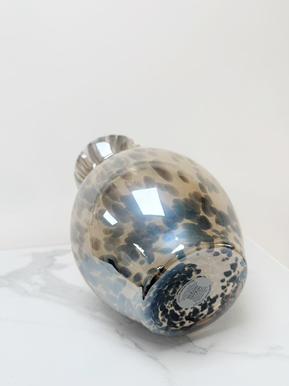Murano Glass Vase | Certified Murano Glass | Made in Italy | Decorative Vase | Collection Vesuvio