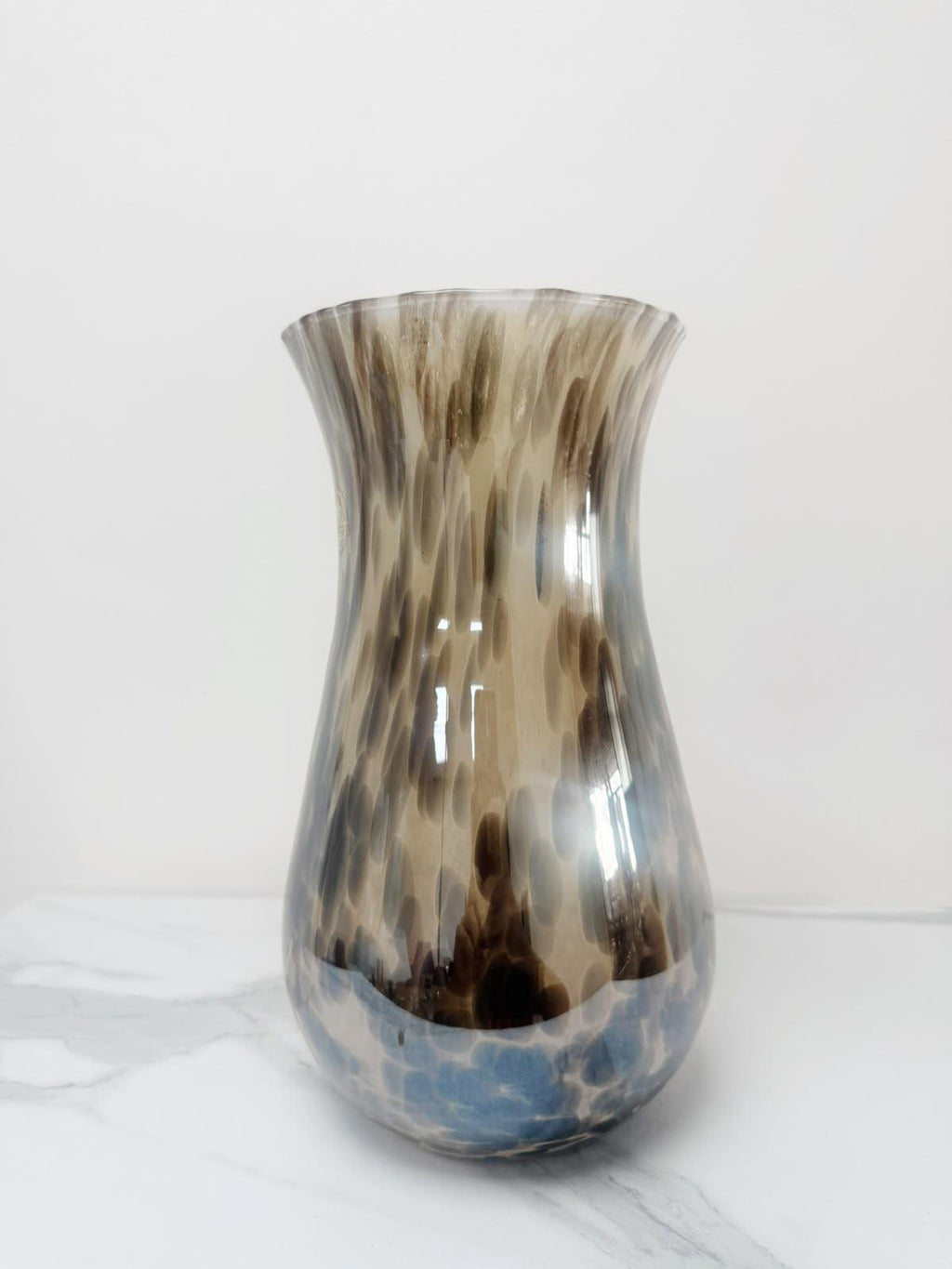 Murano Glass Vase | Certified Murano Glass | Made in Italy | Decorative Vase | Collection Vulcano