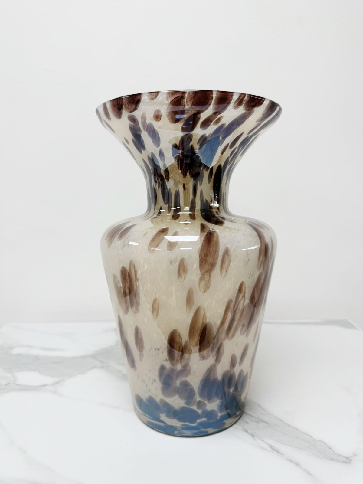 Murano Glass Vase | Certified Murano Glass | Made in Italy | Decorative Vase | Collection Silvestro
