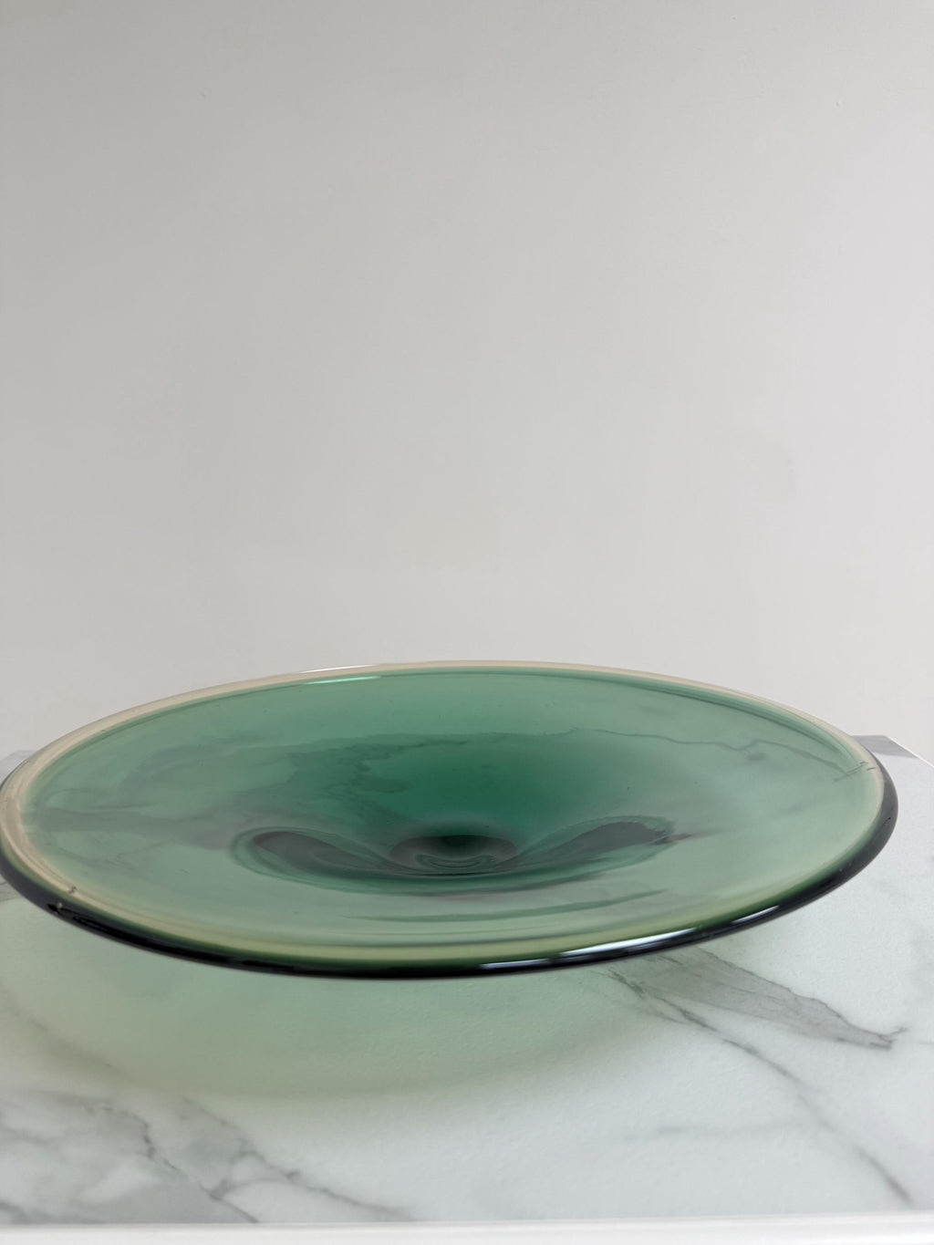 Murano Glass Centerpiece | Certified Murano Glass | Made in Italy | Table Decoration | Collection Pasta di Vetro Verde