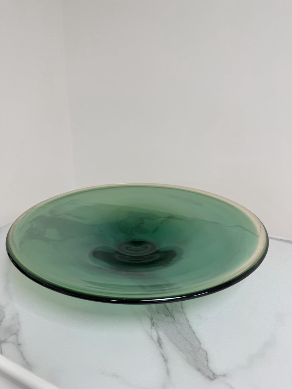 Murano Glass Centerpiece | Certified Murano Glass | Made in Italy | Table Decoration | Collection Pasta di Vetro Verde