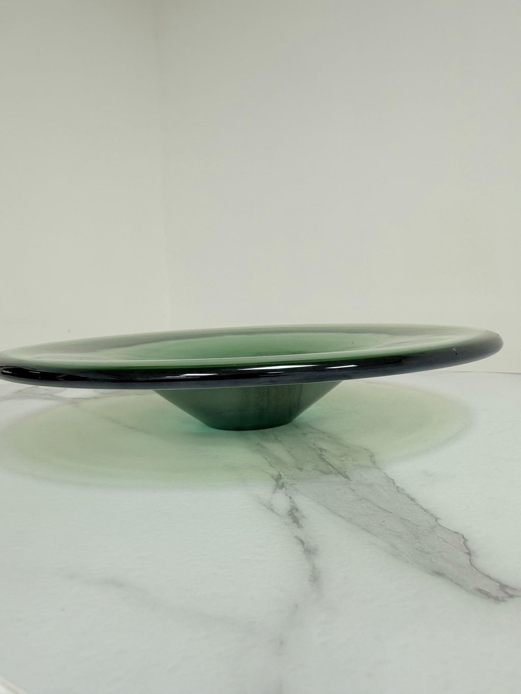 Murano Glass Centerpiece | Certified Murano Glass | Made in Italy | Table Decoration | Collection Pasta di Vetro Verde