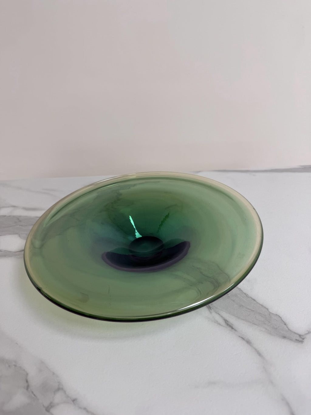Murano Glass Centerpiece | Certified Murano Glass | Made in Italy | Table Decoration | Collection Pasta di Vetro Verde