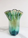 Murano Glass Vase | Certified Murano Glass | Made in Italy | Decorative Vase | Collection Pasta di Vetro Verde